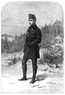 Prince Arthur in Canada, 1870. Creator: Unknown.