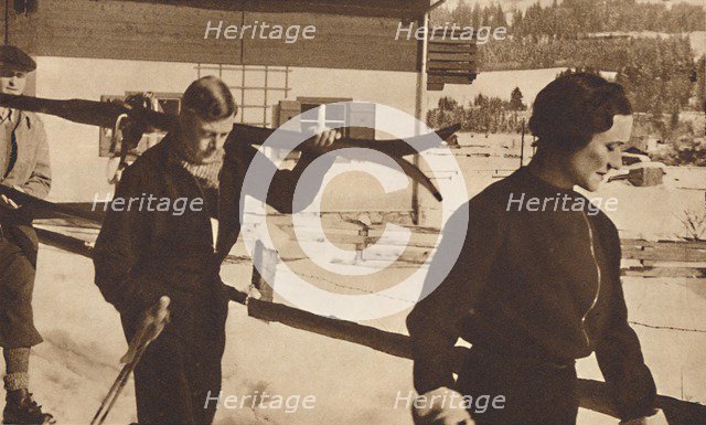 'Winter Sport, Austria, 1935', 1937. Artist: Unknown.
