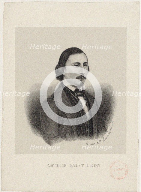 Portrait of Arthur Saint-Léon (1821-1870), 1845.