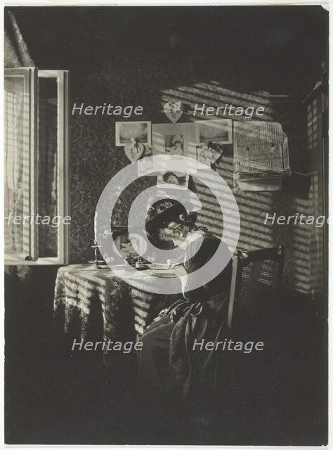 Sun Rays - Paula, Berlin, 1889, printed 1920/39. Creator: Alfred Stieglitz.