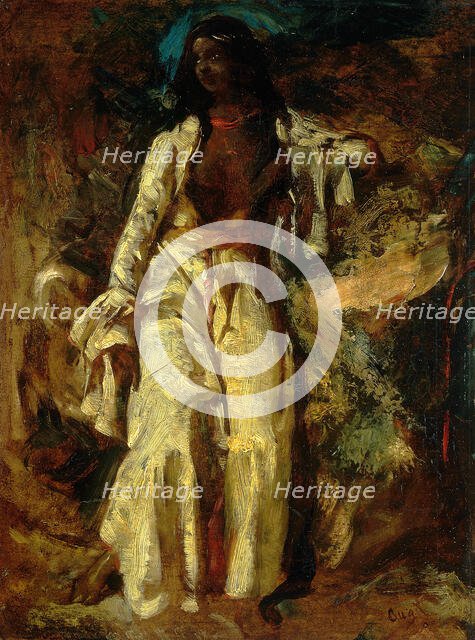 Nubian Woman, 1825/30. Creator: Jules-Robert Auguste.