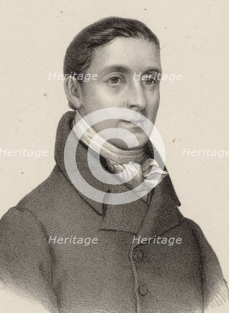 Portrait of the composer Johann Baptist Cramer (1771-1858), 1835.