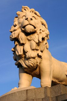 South Bank Lion, London.