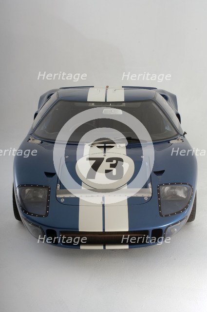 Ford GT40 Daytona prototype 1965. Artist: Simon Clay.