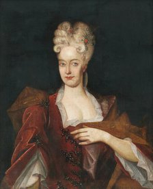 Portrait of Charlotte Amalia of Hesse-Wanfried, wife of Franz II. Rákoczi, 1700-1750. Creator: Unknown.
