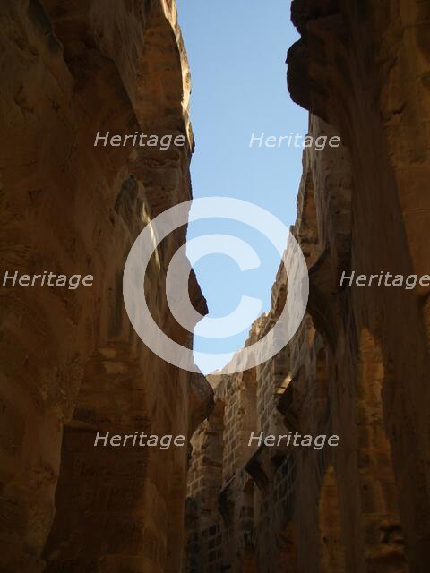 Amphitheatre of El Jem, Tunisia, 2009. Creator: Amanda Waite.