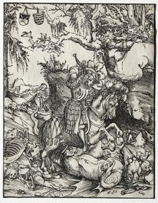 St. George Slaying the Dragon, 1500s. Creator: Lucas Cranach (German, 1472-1553).