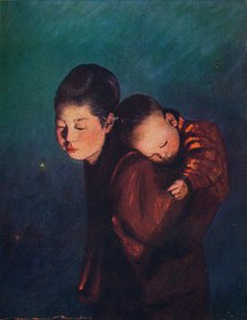 'Bearing a Burden', c1887, (1901). Artist: Mortimer L Menpes.