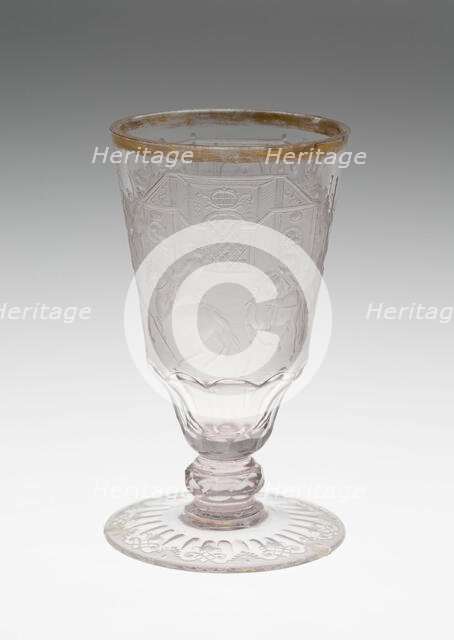 Wine Glass, Schleswig, c. 1740. Creator: Unknown.