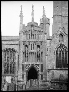 St John The Baptist Church, Church Lane, Burford, West Oxfordshire, Oxfordshire, 1940-1962. Creator: Ethel Booty.