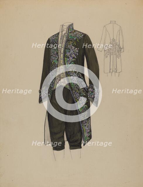 Suit, 1935/1942. Creator: Unknown.