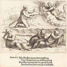 The Agony in the Garden, 1548. Creator: Augustin Hirschvogel.