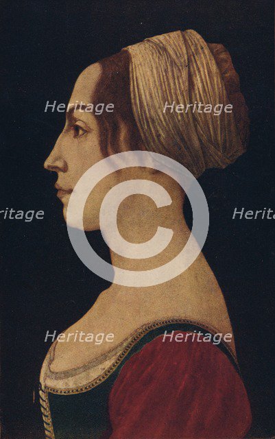 Woman in Green and Crimson, 15th century (1906). Artist: Piero del Pollaiolo