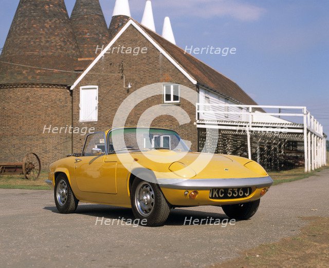 1970 Lotus Elan series 4. Artist: Unknown.