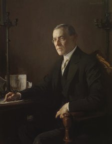 Woodrow Wilson, 1920-1921. Creator: Edmund Charles Tarbell.