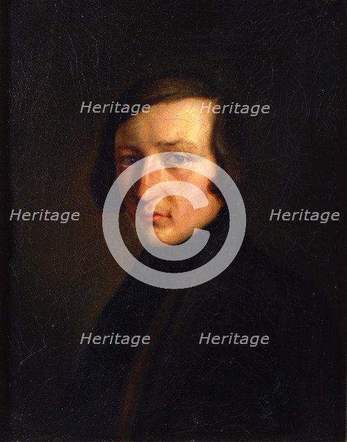 'Portrait of the Author Heinrich Heine', 1840s. Artist: Anon