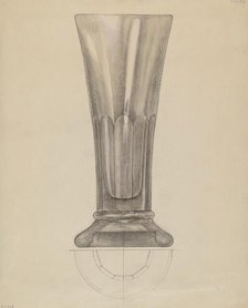 Beer Glass, c. 1936. Creator: Albert Eyth.