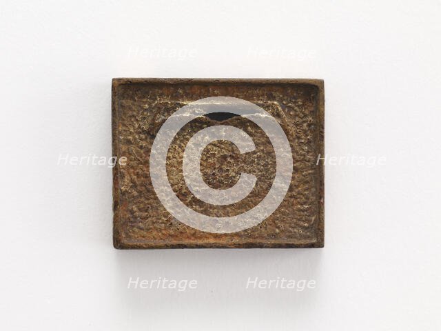 Belt ornament (part of a group of ten), Goryeo period, 13th-14th century. Creator: Unknown.