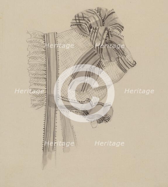 Bonnet, c. 1939. Creator: Ruth Bialostosky.