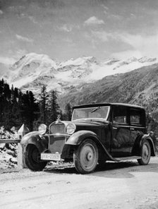 1932 Mercedes-Benz 6 cylinder Type 170, (c1932?). Artist: Unknown