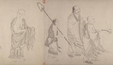 The Sixteen Luohans, 16th century. Creator: Qiu Ying.