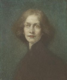 Portrait de femme, c.1908. Creator: Eugene Loup.