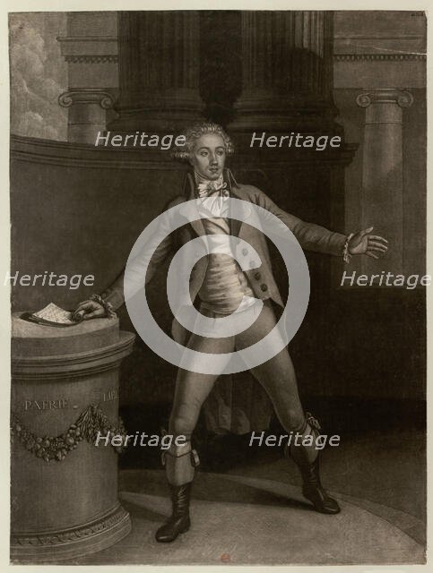 Antoine-Pierre-Joseph-Marie Barnave (1761-1793). Creator: Audebert, Jean Baptiste (1749-1800).