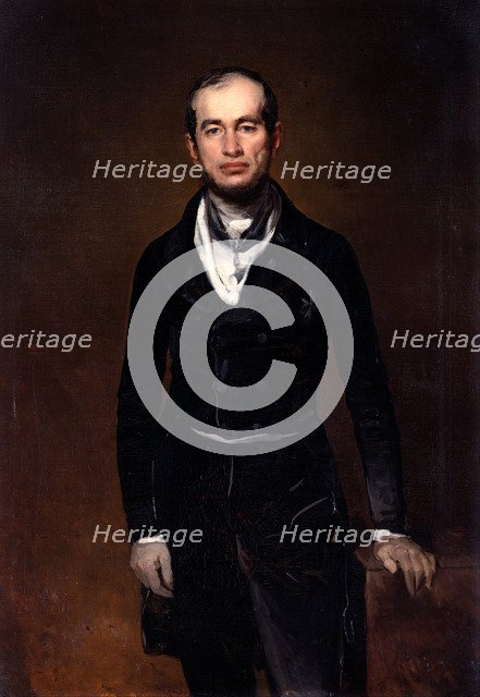 Portrait of the Chamberlain Count Julius Zech-Burkersroda, 1841. Artist: Rayski, Louis Ferdinand von (1806-1890)