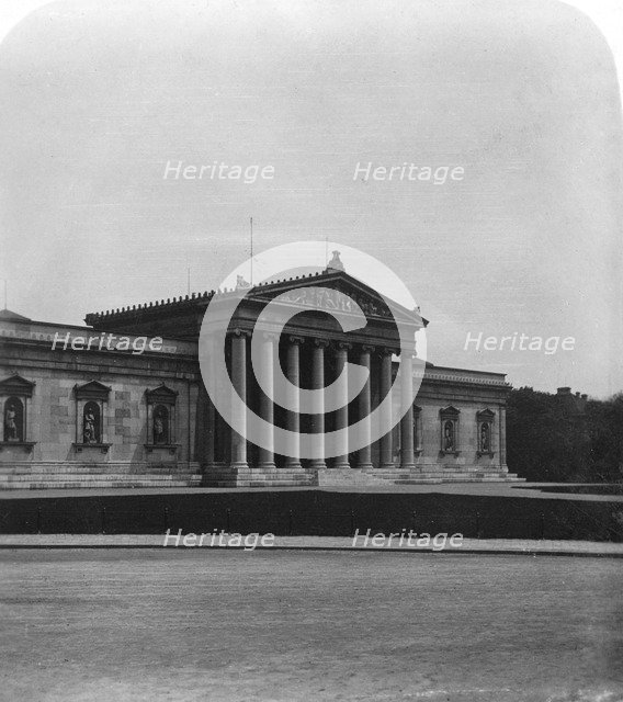 The Glyptothek, Munich, Germany, c1900s.Artist: Wurthle & Sons