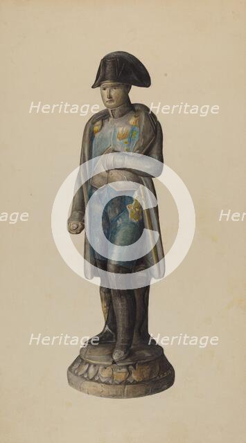 Figure of Napolean, c. 1938. Creator: Mina Lowry.