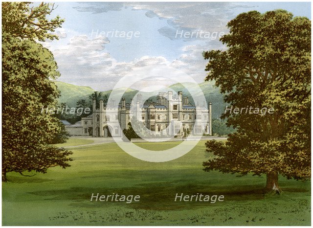 Dunmore Park, Stirlingshire, Scotland, home of the Earl of Dunmore, c1880. Artist: Unknown