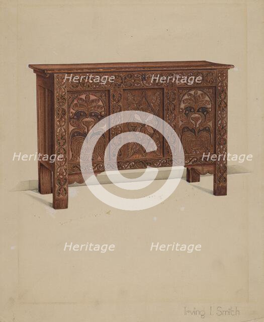 Chest, c. 1936. Creator: Irving I. Smith.
