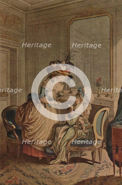 'Jamais D'Accord', (Never in agreement), 1785-1810, (1913). Artist: Augustin Le Grand.