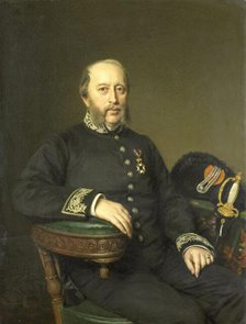 Gerard Johan Verloren van Themaat (1809-1890), Member of the Provincial Executive of Utrecht, 1874.  Creator: Jan Hendrik Neuman.