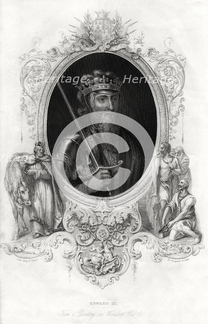 Edward III, King of England, 1860. Artist: Unknown