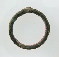 Plain Ring, Frankish, 7th century. Creator: Unknown.