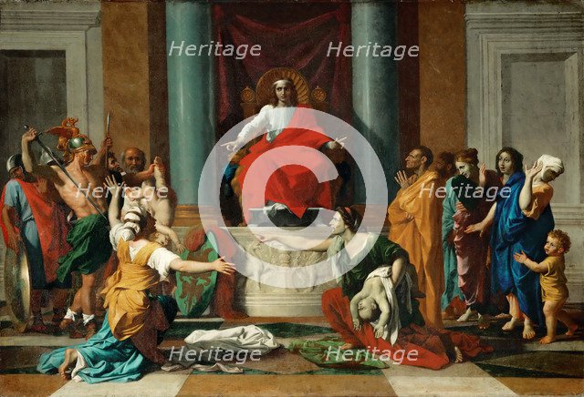 The Judgment of Solomon, 1649.