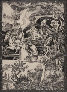 The Four Horsemen Of The Apocalypse, c1915-35. Creator: Hermann Wohler.