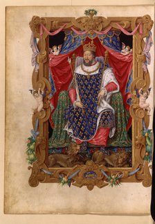 Portrait of Francis I (1494-1547), King of France, in his Coronation Robes, ca 1545.