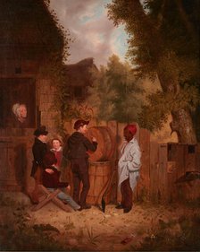 The Young Artist, 1840. Creator: Thomas Mickell Burnham.