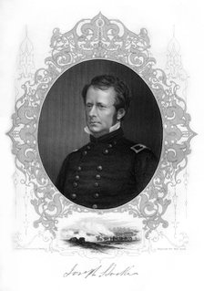 General Joseph Hooker, major-general in the Union Army, 1862-1867.Artist: Brady
