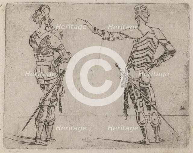 From "Bizzarie di varie Figure", 1624. Creator: Giovanni Battista Bracelli.