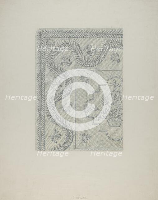 Quilt, 1935/1942. Creator: Gene Luedke.