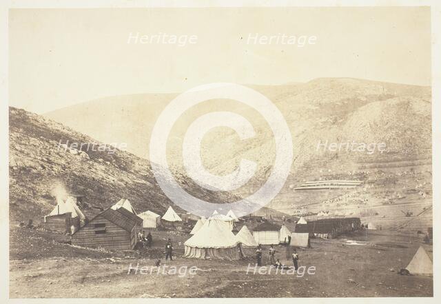 Encampment of the 71st Regiment, 1855. Creator: Roger Fenton.