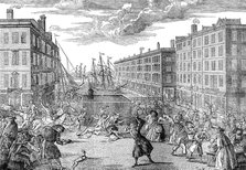 'The View and Humours of Billingsgate',1736. Artist: Unknown