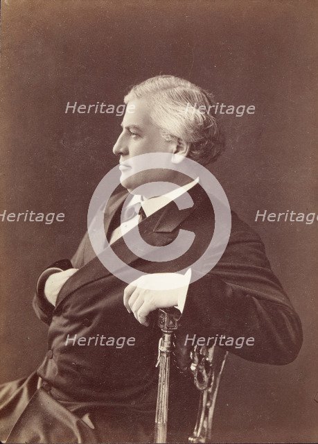 Portrait of the singer Ivan Alexandrovich Melnikov (1832-1906) as Onegin in the opera Eugene Onegin 