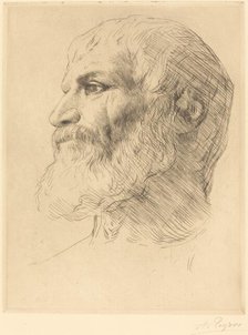 Head of Souliote (Tete de Souliote). Creator: Alphonse Legros.