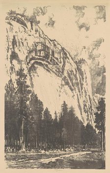 The Yosemite Valley, 1912. Creator: Joseph Pennell.
