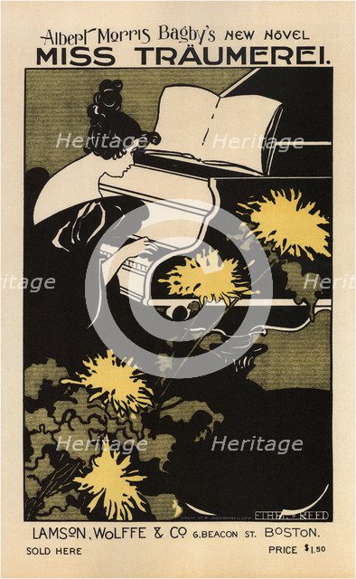 Miss Träumerei: A Weimar Idyl, 1895. Artist: Reed, Ethel (1874-1912)