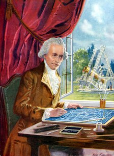 William Herschel (1738-1822) German-born English astronomer. Artist: Unknown